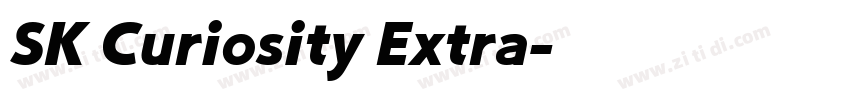 SK Curiosity Extra字体转换